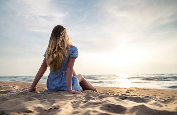 istock Inspiring sunset at summer vacation 1248784132