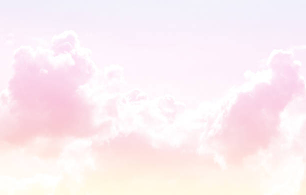 istock Soft cloudy is gradient pastel,Abstract sky background in sweet color. 1248788917