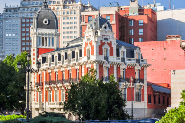 istock Architecture of Spain square in Madrid, Spain 1248791995