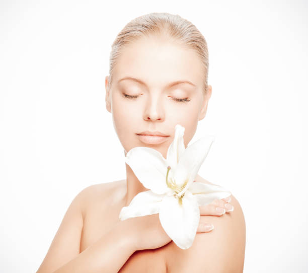 istock beautiful young blond woman, beauty concept 1248796782