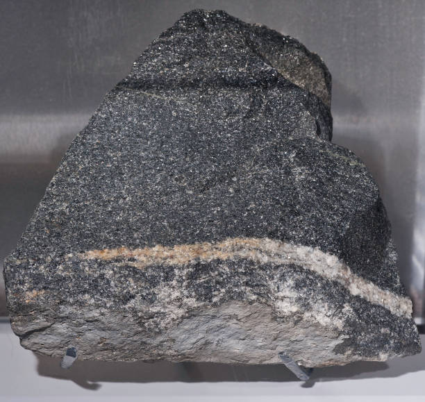 acasta gneiss – skała wyrostka hadeańskiego tonalitu gnejsu w kratonie slave na terytoriach północno-zachodnich w kanadzie.  złoże skalne rzeki acasta, uważane za 3,96 miliarda lat, jest - gneiss zdjęcia i obrazy z banku zdjęć