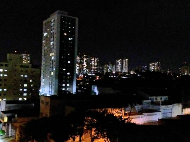 noite na cidade - night in the city - fotografias e filmes do acervo