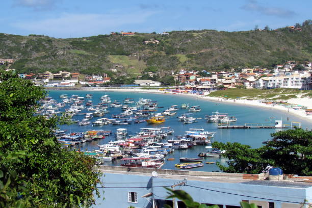 istock Partial view of Dos Anjos Beach 1248816614