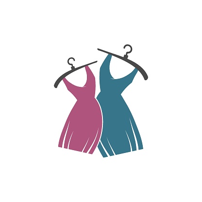 Clothes Shop Fashion Logo Vector Stock Illustration - Download Image ...