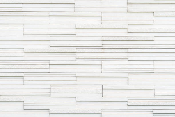 istock Granite tiled detailed pattern texture background in natural light pastel white gray color 1248826293