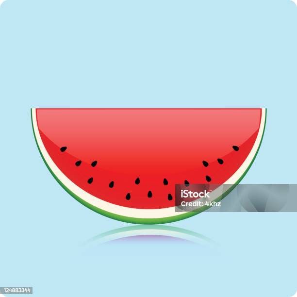 Einfache Wassermelone Slice Stock Vektor Art und mehr Bilder von ClipArt - ClipArt, Erfrischung, Farbbild