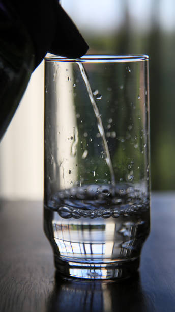 istock transparent glass with water 1248839029