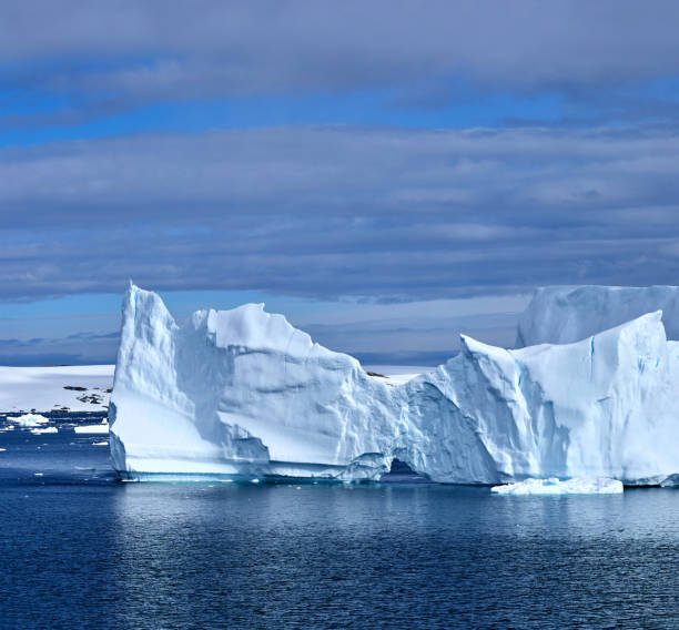 istock Icebergs Floating on Seawater, , Antarctica 1248861656