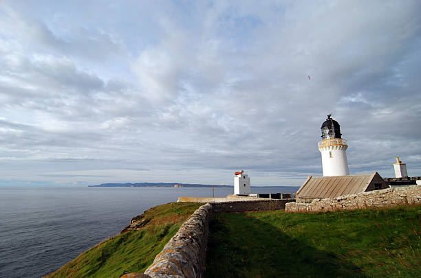istock Lighthouse of Dunnet Head, Scotland 124886226