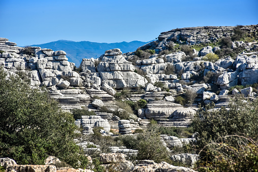 El Torcal National Geological Park Andalusia Spain