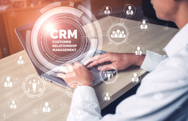 istock CRM Customer Relationship Management for business sales marketing system concept 1248867189