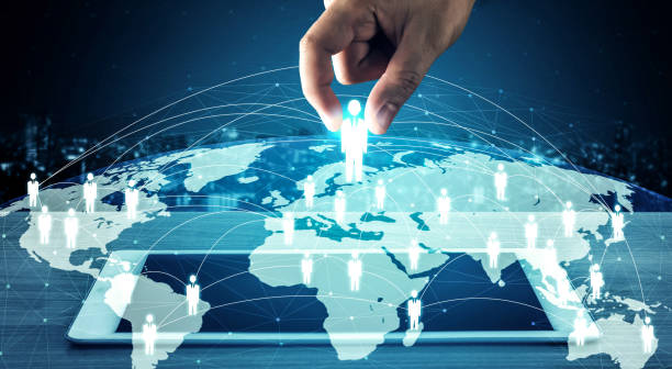 istock People network, human resources and customer relationship management CRM concept 1248867493