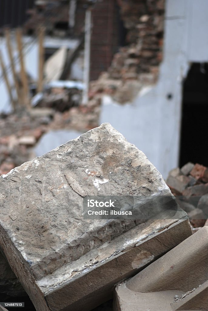 Travaux de démolition - Photo de Angleterre libre de droits