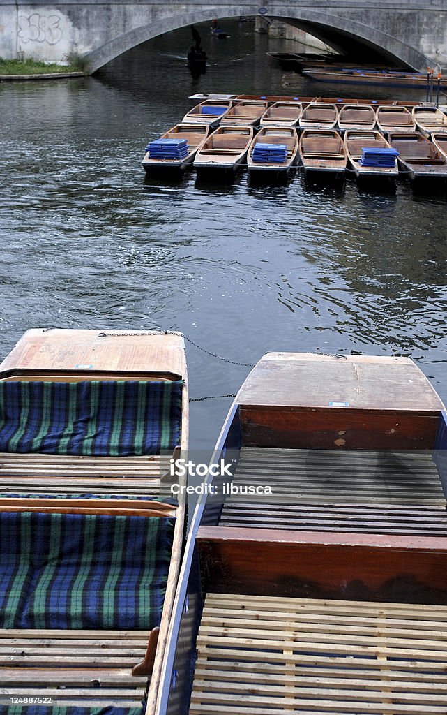 Boats on river Cam in Cambridge Boats on river Cam in Cambridge. Backgrounds Stock Photo