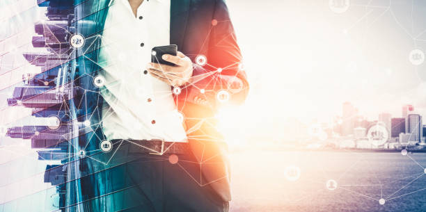 istock The modern creative communication and internet network connect in smart city 1248876488