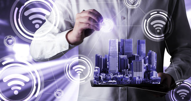 istock The modern creative communication and internet network connect in smart city 1248876587