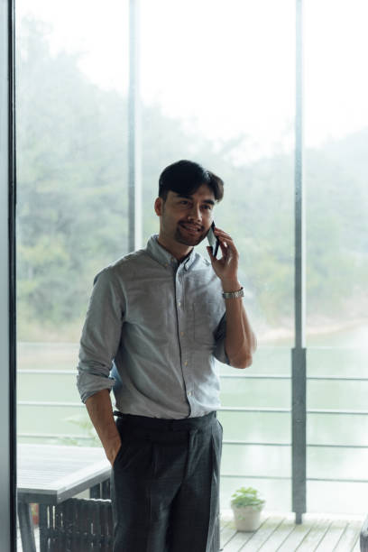 istock A young Asian business man is working 1248879120