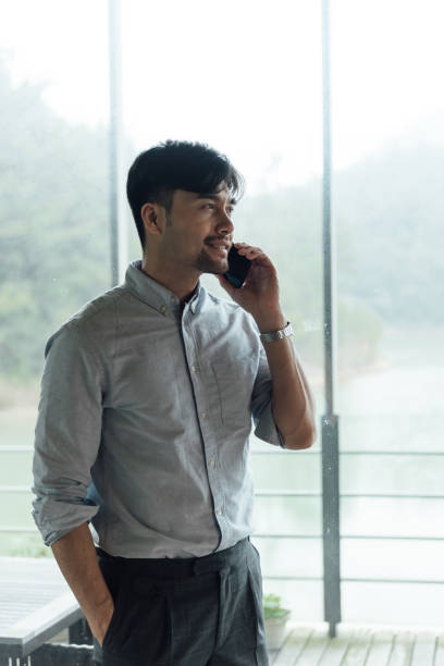 istock A young Asian business man is working 1248879660