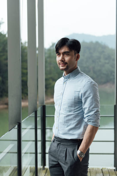 istock A young Asian business man is working 1248879736