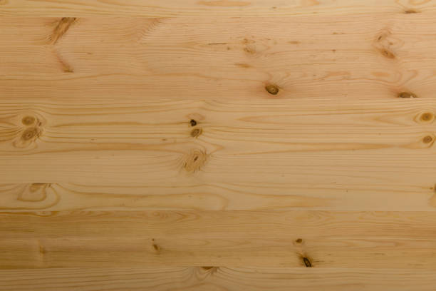 istock Natural pine wood plank wall texture background 1248880992