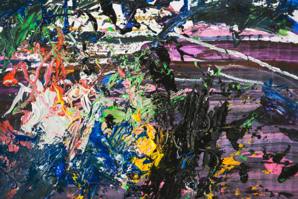 istock A picture painted by kids 1248886331