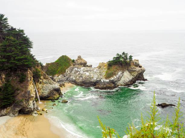 istock McWay Falls, Big Sur, on Pacific Coast Highway, Route 1 1248890481