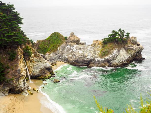 istock McWay Falls, Big Sur, on Pacific Coast Highway, Route 1 1248890487