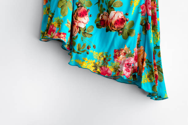 istock High Angle View Of Colored Dress On White Background 1248892976