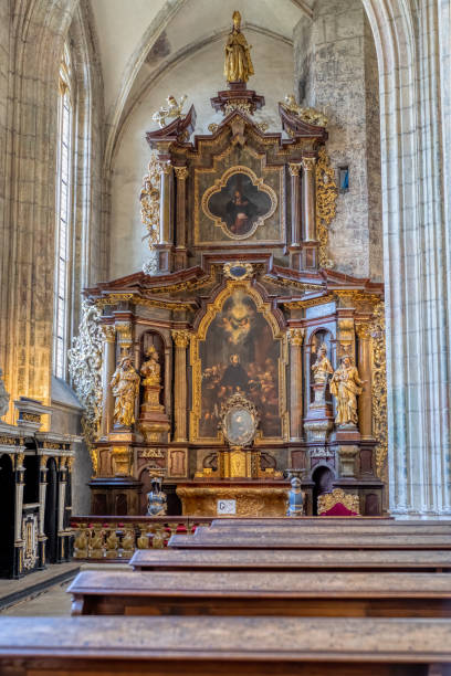 istock Cathedral interior Kutna Hora. Czech Republic 1248897109