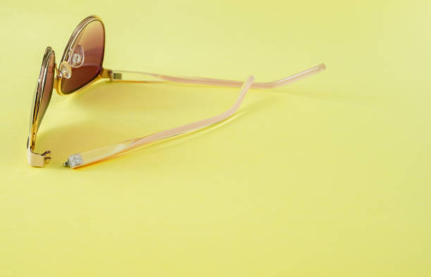 istock Women's glasses from the sun with a broken face 1248899983