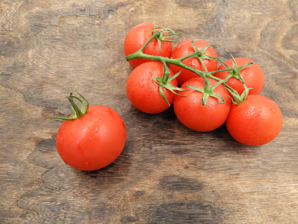 토마토 (20200611 4) - caprese salad heirloom tomato salad food 뉴스 사진 이미지