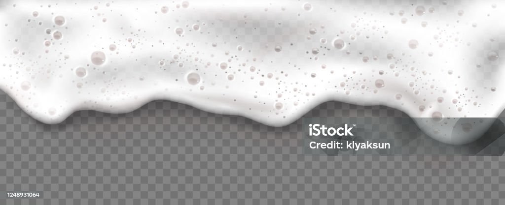 Beer Foam Isolated On Transparent Background Stock Illustration - Download  Image Now - Soap Sud, Frothy Drink, Beer - Alcohol - iStock