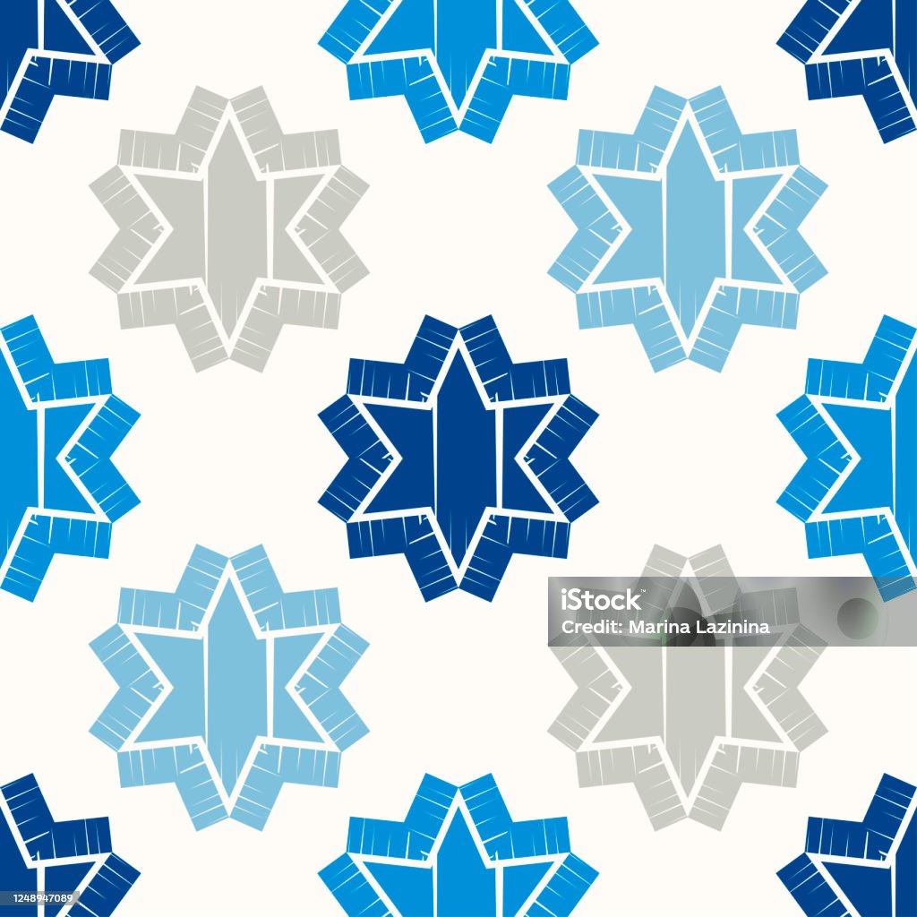 Geometric Hatching Pattern Seamless Pattern Geometry Design With Manual Hatching Stock ...