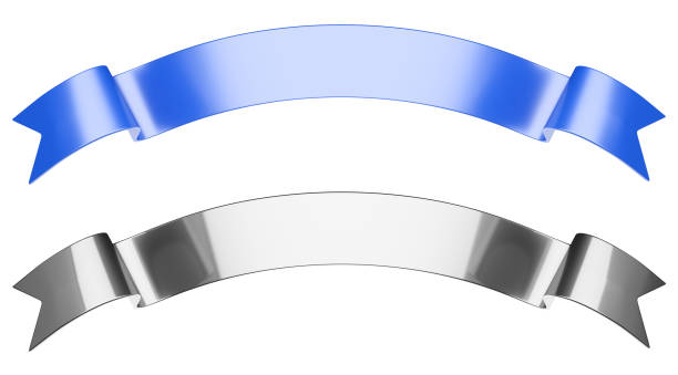 istock Gift ribbons set in arc shaped for your design. 1248947675