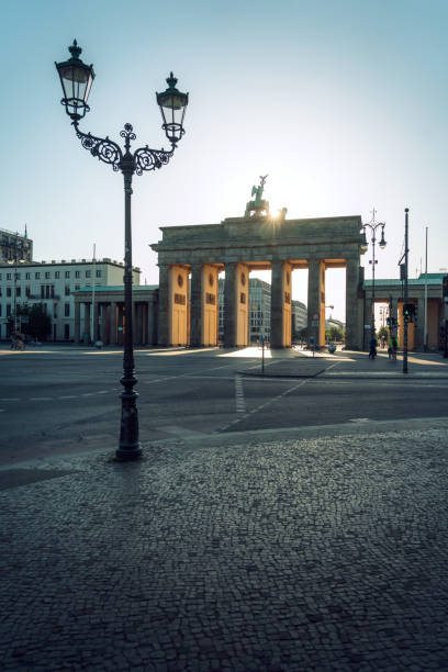 istock Brandenburg Gate at sunset -  Berlin, Germany 1248949317