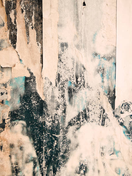 istock Old grunge ripped torn vintage posters creased crumpled paper surface texture background 1248951509