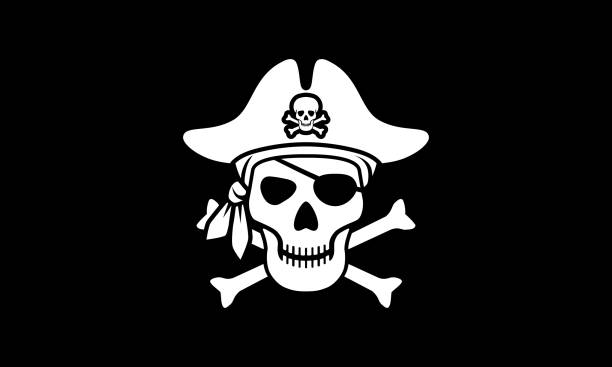 illustrations, cliparts, dessins animés et icônes de jolly roger - sailor people personal accessory hat