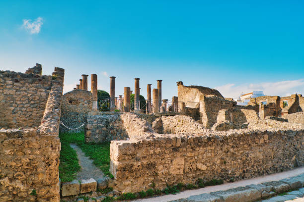 istock ancient ruins of Pompeii - Italy 1248955061