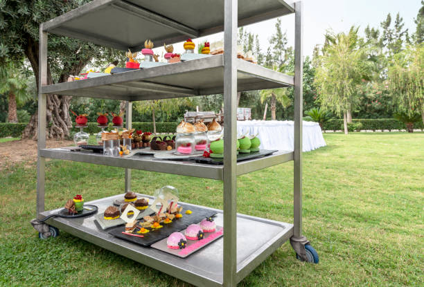 istock garden party, food invitation 1248955230