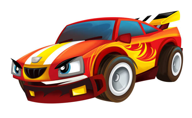1,272 Cartoon Race Cars Stock Photos, Pictures & Royalty-Free Images -  iStock