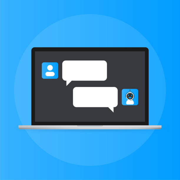 istock Chatbot icon concept, chat bot or chatterbot. Robot Virtual Assistance Of Website Or Mobile Applications 1248958835