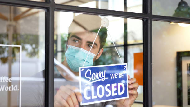 istock Small business closing during COVID-19 pandemic 1248968419