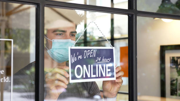 istock Small business going online during COVID-19 pandemic 1248968458