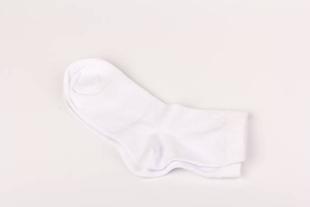 istock White cotton socks isolated on white background 1248968674