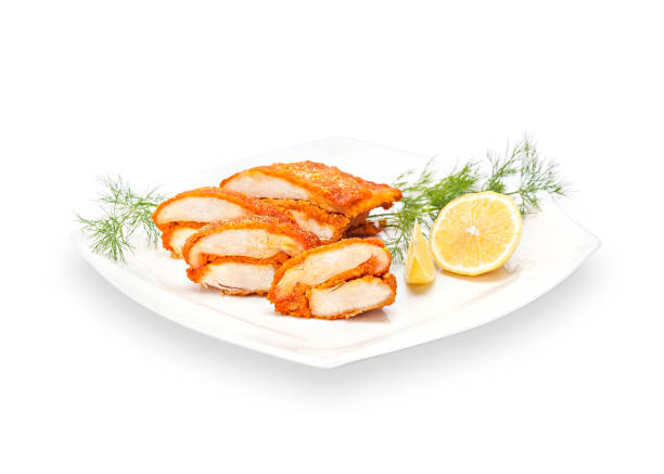 istock Delicious Crispy Chicken boneless drumstick in batter with dill 1248968796