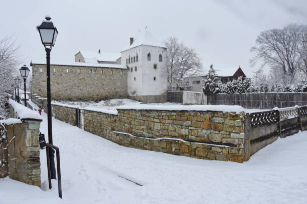 istock Romania, Bistrita, 2018,Dogars' Tower,winter 1248977000