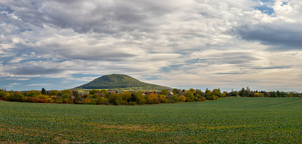 Říp Mountain (hora Říp, Georgsberg or Raudnitzer Berg), also known as Říp Hill