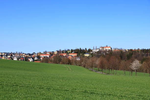 istock Small town Rabenau near Dresden in Saxony, Germany 1248998675