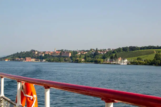 View of Meersburg on Lake Constance