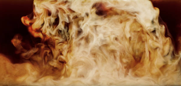 istock Closeup mixing of milk with coffee 1249012775